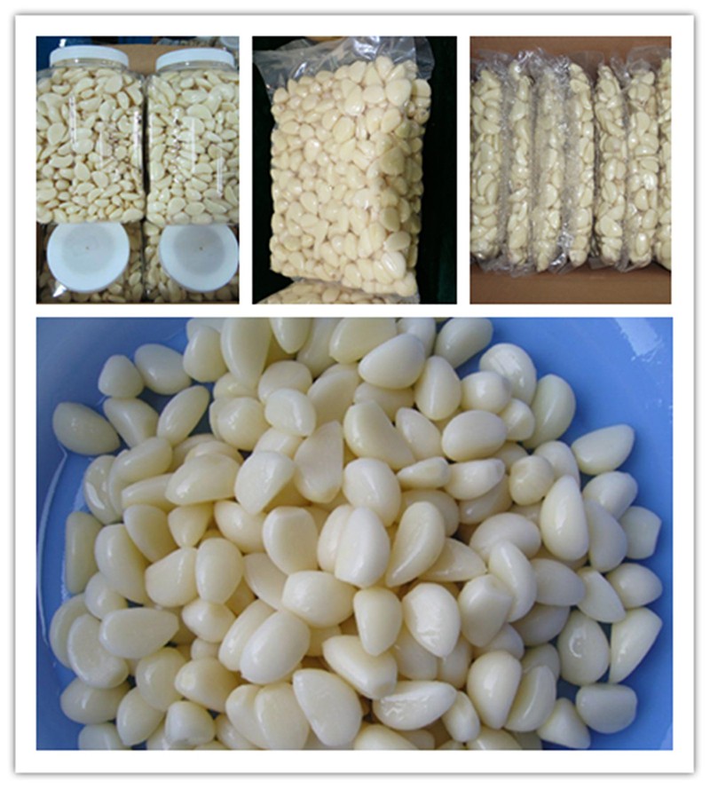 peeled garlic peeled garlic